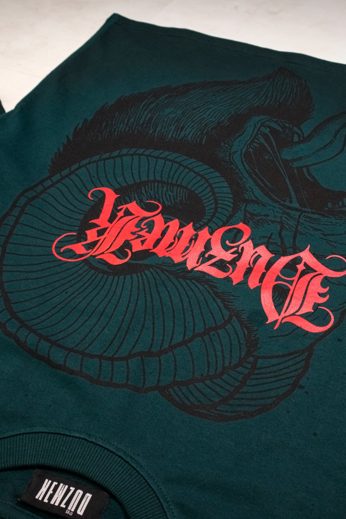 GREEN SINNER BAGGY TEE | UNISEX