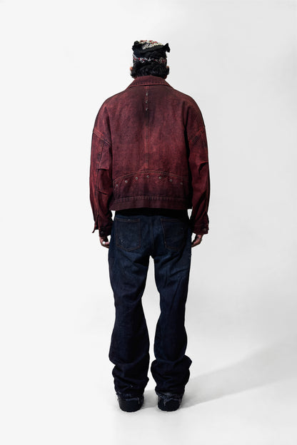 SCARLET DENIM JACKET | 1OF1