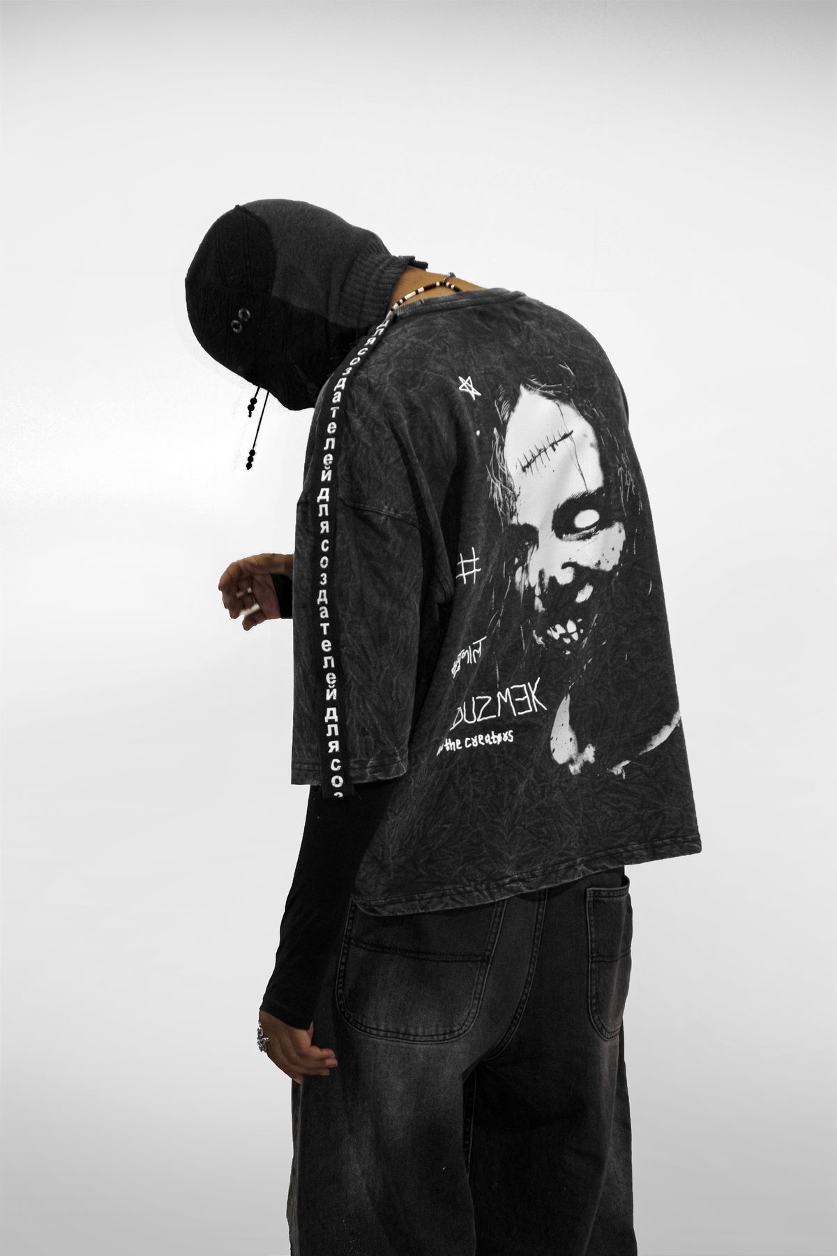 666 REMAINS BAGGY TEE | UNISEX