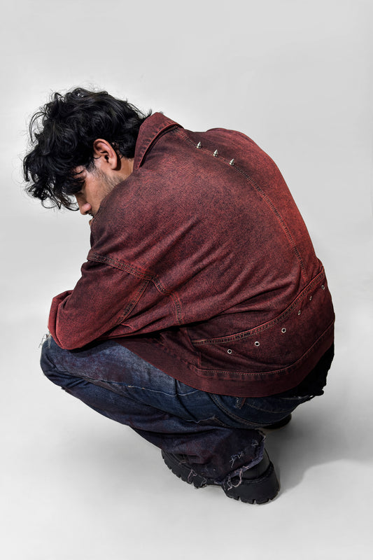 SCARLET DENIM JACKET | 1OF1