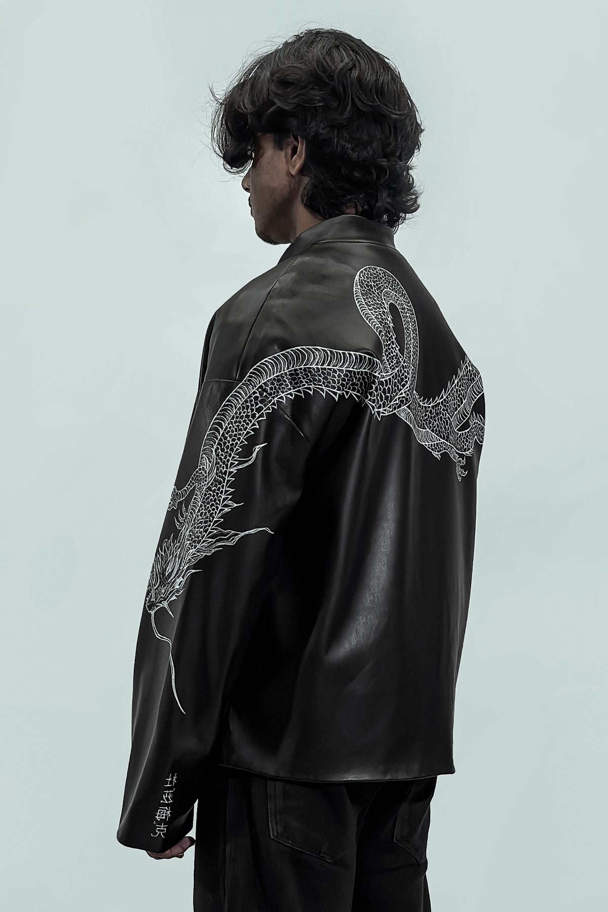 SILENT SAMURAI CHINESE LEATHER JACKET | 1OF1