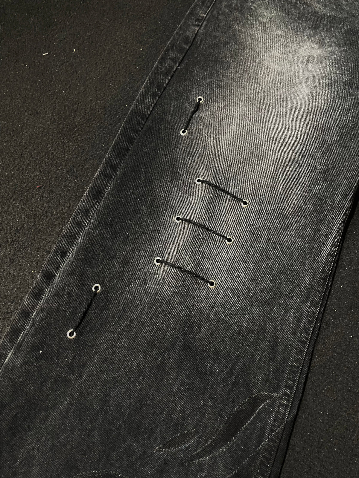 THE GREY SHADER BAGGY JEANS | 1OF1