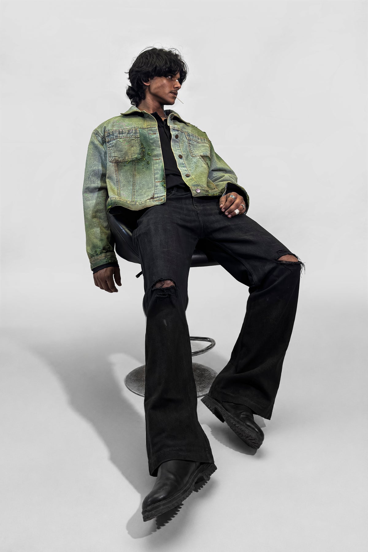 MOSS-001 DENIM JACKET | 1OF1