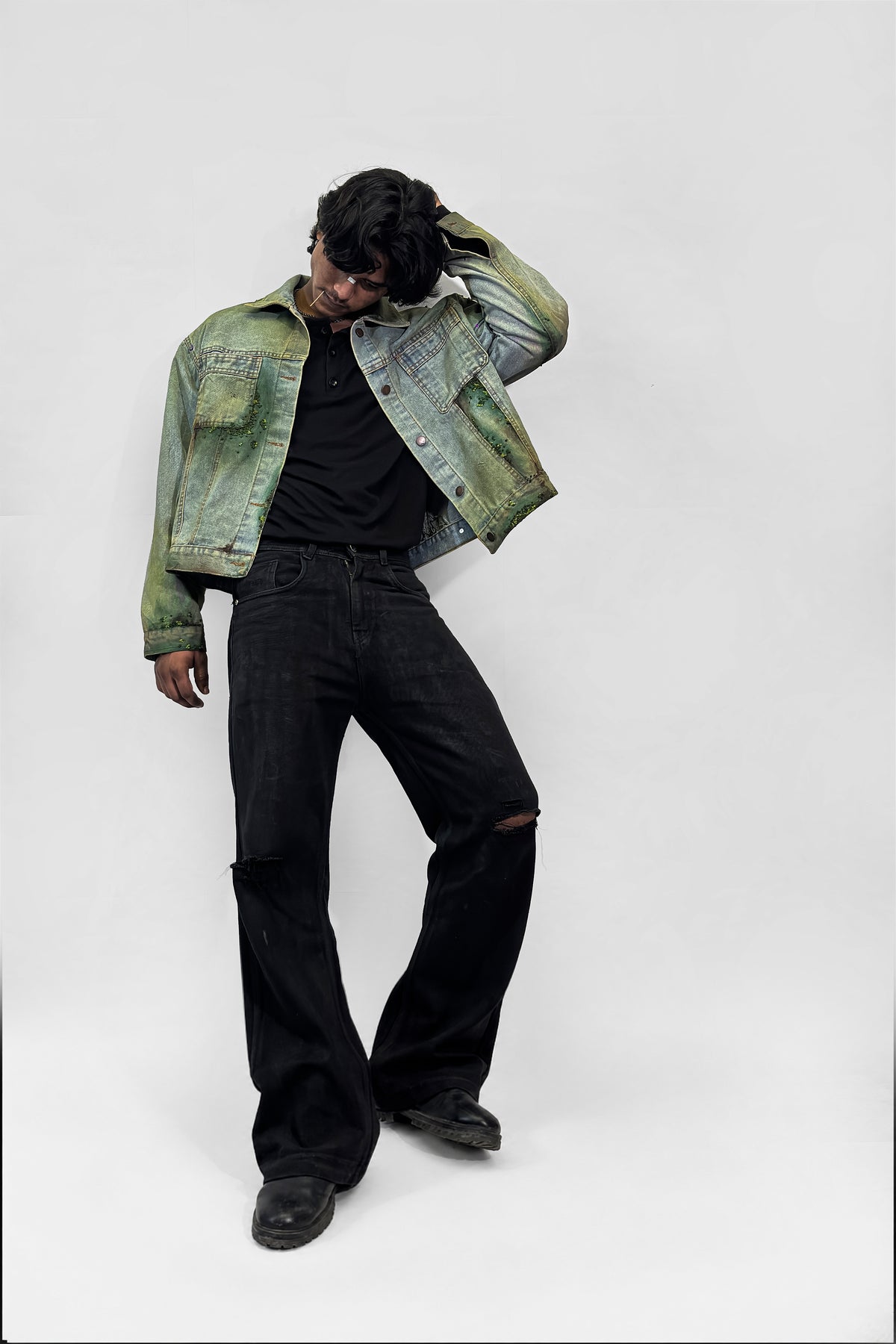 MOSS-001 DENIM JACKET | 1OF1