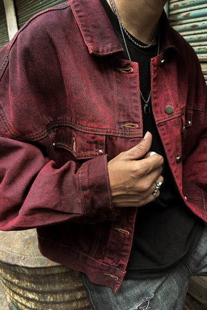SCARLET DENIM JACKET | 1OF1