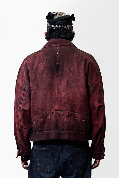 SCARLET DENIM JACKET | 1OF1