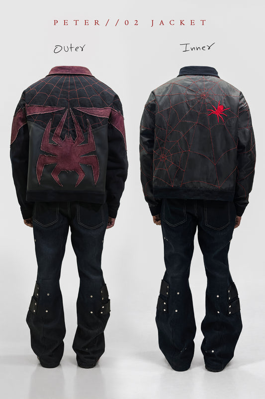 PETER-02 REVERSIBLE DENIM JACKET | 1OF1